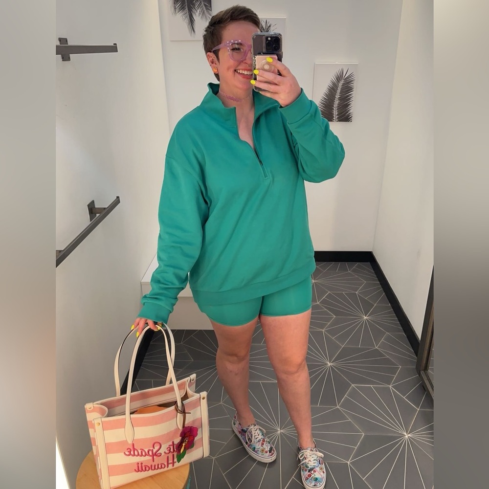 Lululemon French Terry Oversized Halfzip